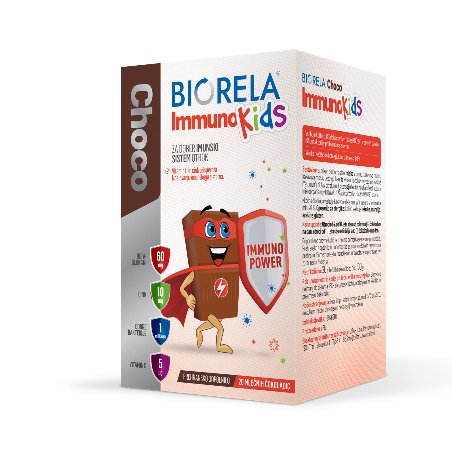 BIORELA - ImmunoKids CHOCO