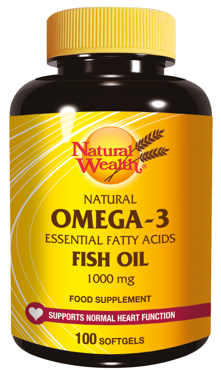 Natural Wealth OMEGA - 3 1000 mg