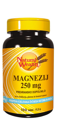 Natural Wealth - MAGNEZIJ 250 mg