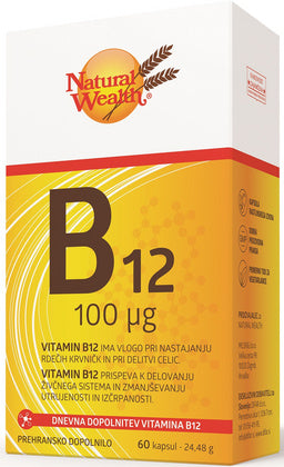 Natural Wealth - VITAMIN B12 100 µg
