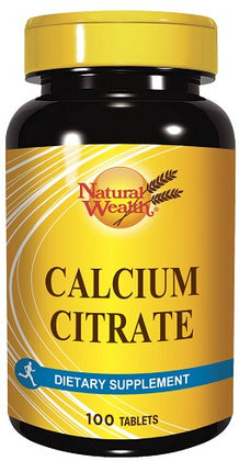 Natural Wealth KALCIJEV CITRAT TABLETE