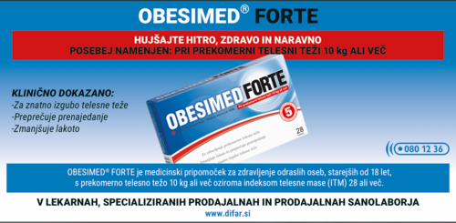 OBESIMED® FORTE za zdravljenje debelosti