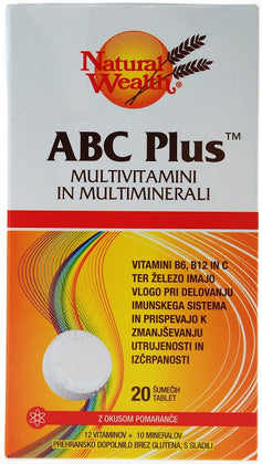 Natural Wealth - ABC Plus™ šumeče tablete