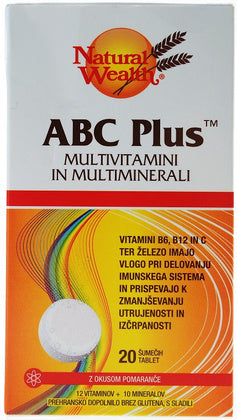 Natural Wealth  - ABC Plus™ šumeče tablete