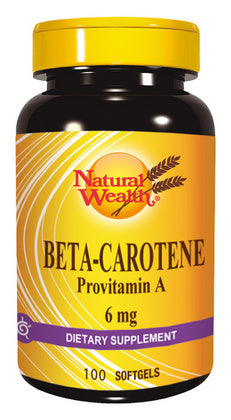 Natural Wealth - BETA KAROTEN (6 mg 10 000 I.E.)
