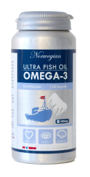 Norwegian pharma - ULTRA RIBJE OLJE omega - 3