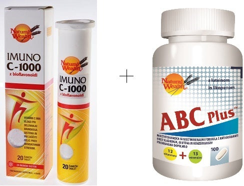 Natural Wealth - ABC Plus™ + IMUNO C-1000