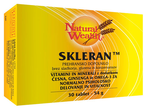 Natural Wealth - SKLERAN™, za aktivna zrela leta