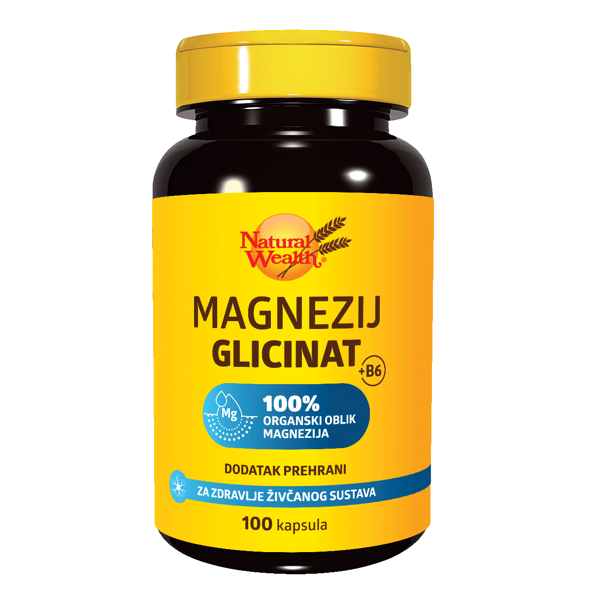 Natural Wealth - MAGNEZIJ GLICINAT + B6