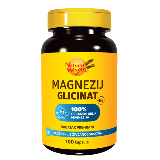 Natural Wealth - MAGNEZIJ GLICINAT + B6