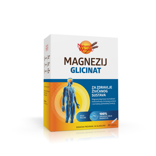 Natural Wealth - MAGNEZIJ GLICINAT VREČKE
